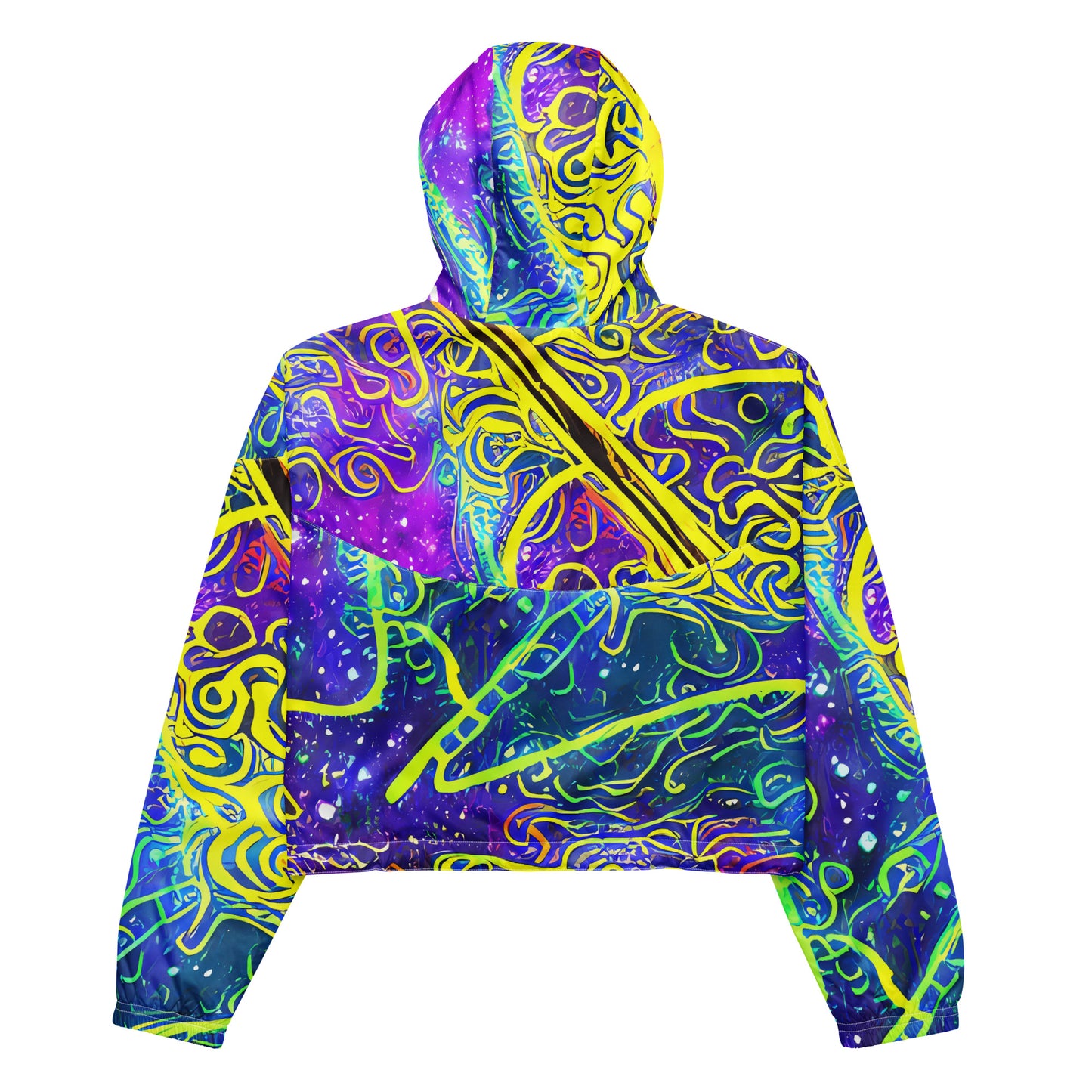 Women's Cropped Windbreaker - Spectrum Quest