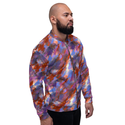 Bomber Jacket - Celestial Brushstroke