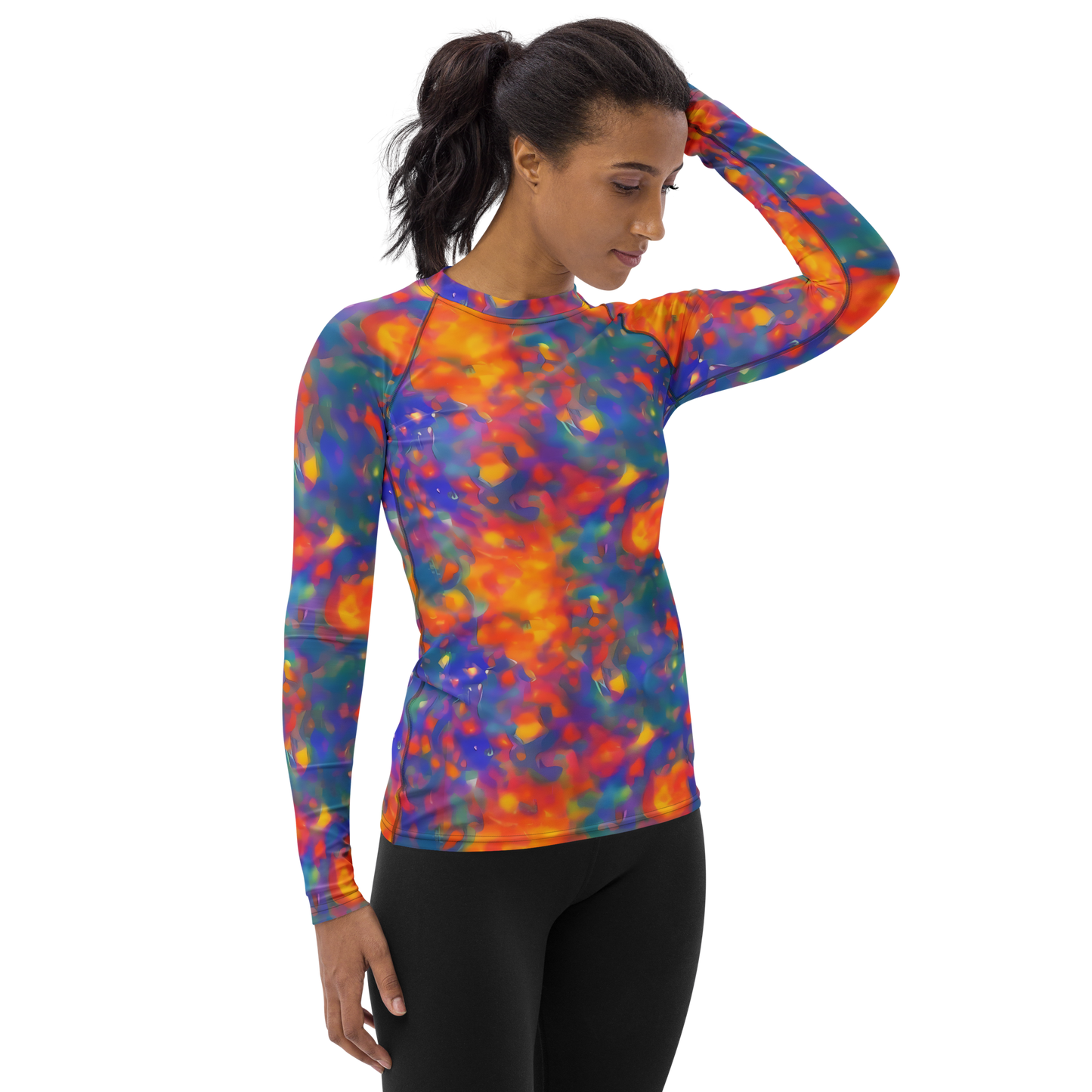 Women's Rash Guard - Nolde Nebula