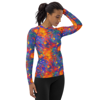 Women's Rash Guard - Nolde Nebula