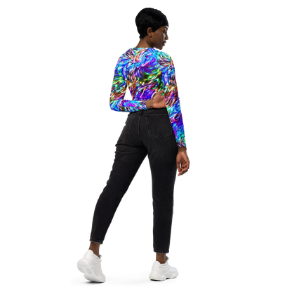 Long Sleeve Crop Top - Faini Whirlwind