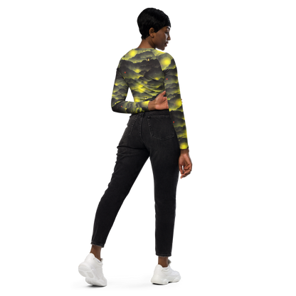 Long Sleeve Crop Top - Spectral Isle