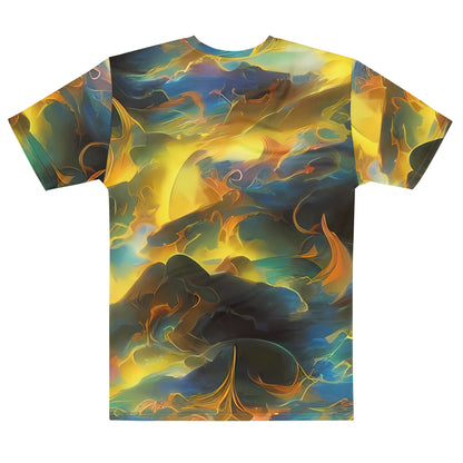 Men's Crew Neck T-Shirt - Ethereal Glow