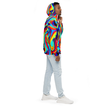 Men's Windbreaker - Stael Swirls