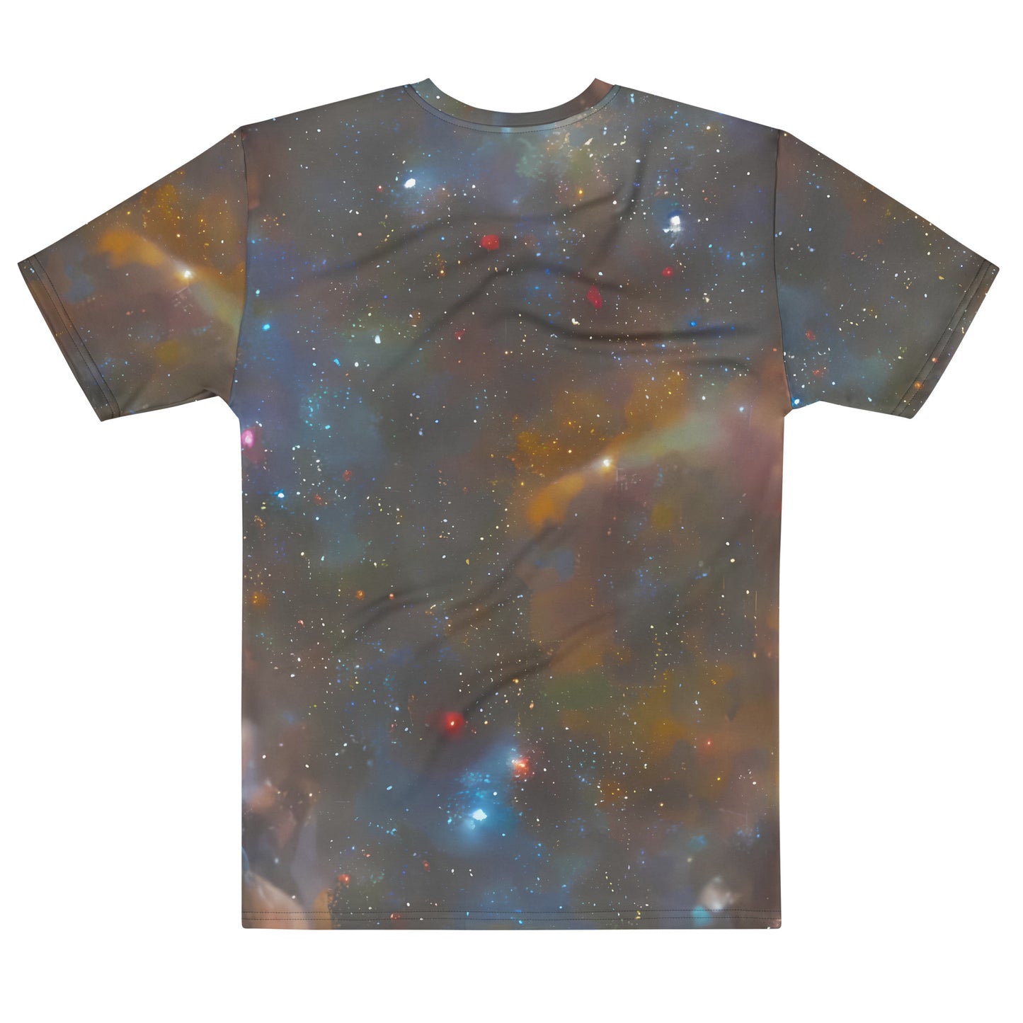 Men's Crew Neck T-Shirt - Gilded Galaxies