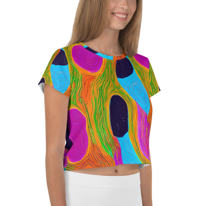 Women's Crop Tee - Galactic Harmony