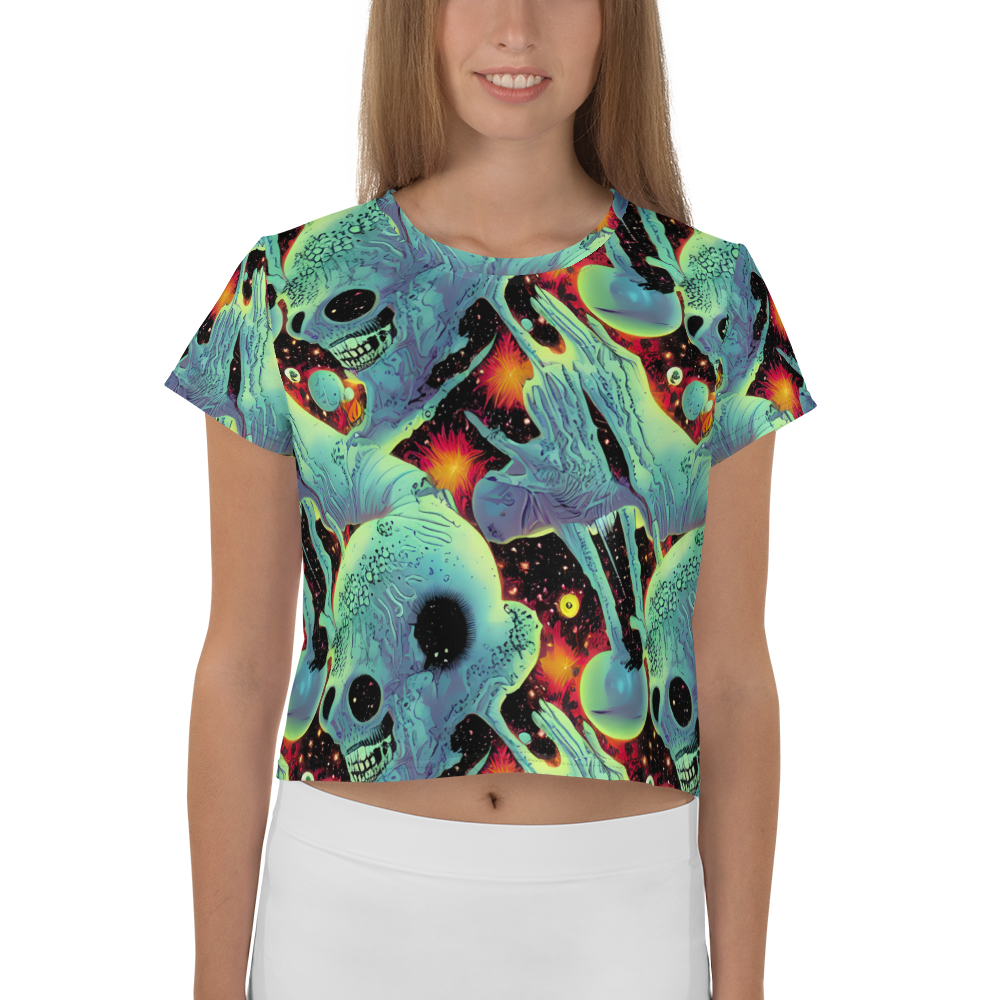 Women's Crop Tee - Galactic Grotesque