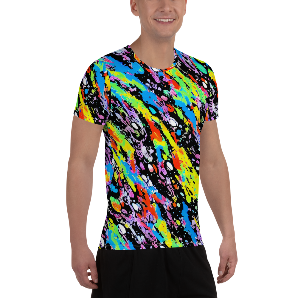 Men's Athletic T-Shirt - Pollock Pulse