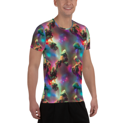 Men's Athletic T-Shirt - Nebula Dreams