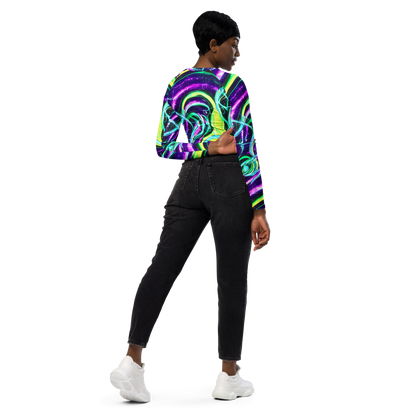 Long Sleeve Crop Top - Quesnel's Vortex