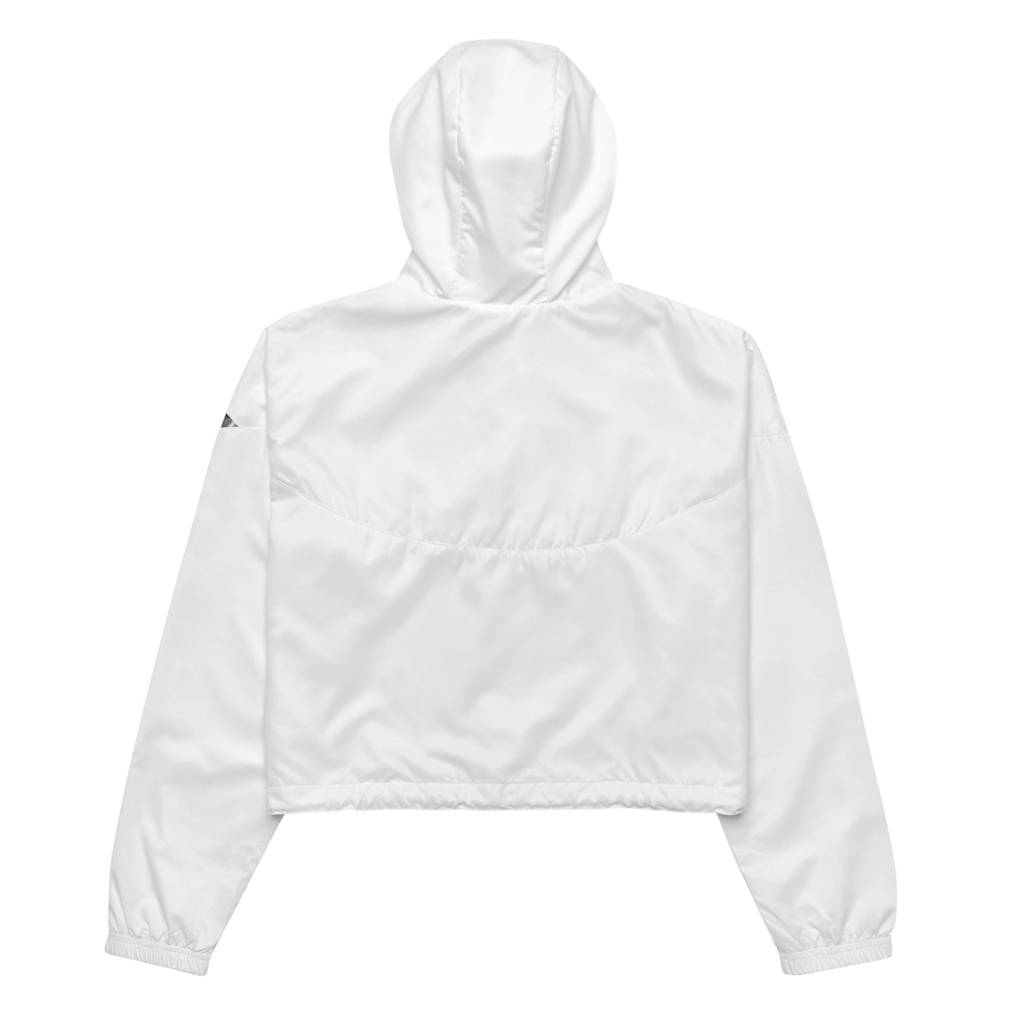 Women's Cropped Windbreaker - Urban Shadows