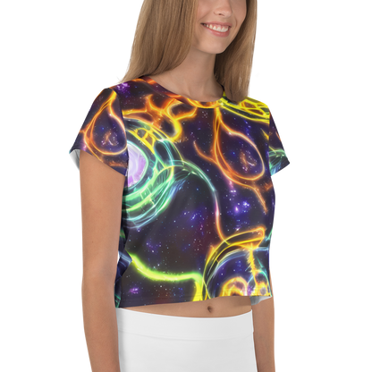 Women's Crop Tee - Carracci Cosmos