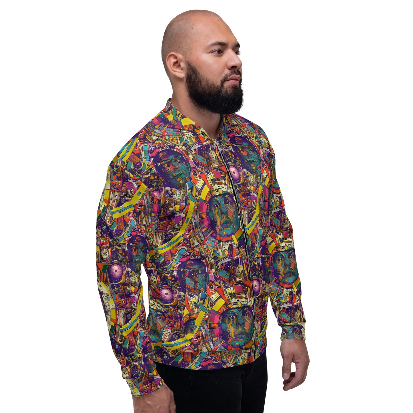 Bomber Jacket - Cosmic Collage