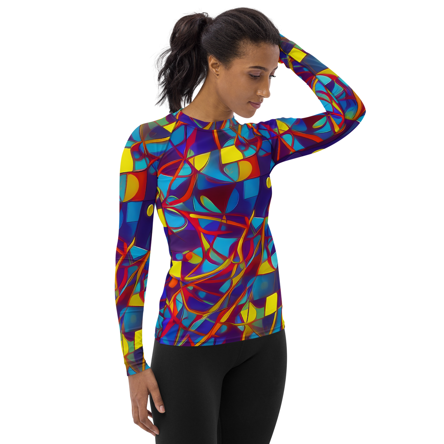 Women's Rash Guard - Flickering Dreams