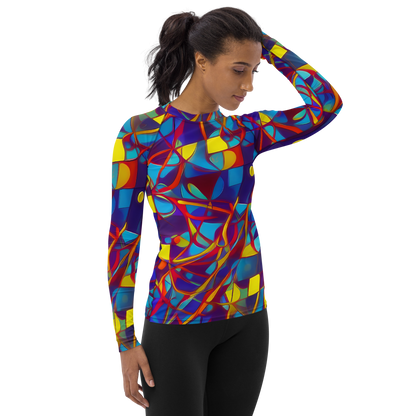 Women's Rash Guard - Flickering Dreams