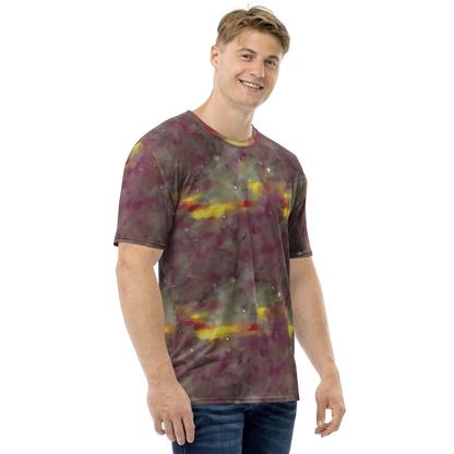 Men's Crew Neck T-Shirt - Whispers of Autumn