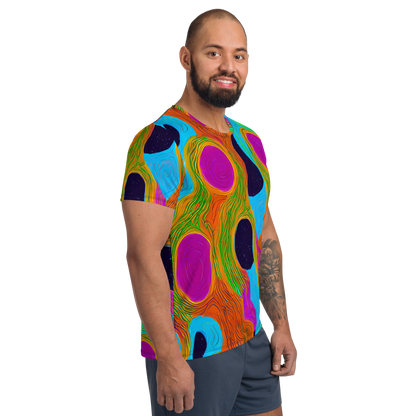 Men's Athletic T-Shirt - Galactic Harmony