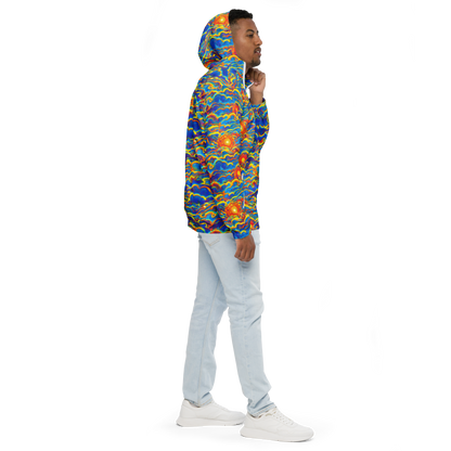 Men's Windbreaker - Chroma Ripple