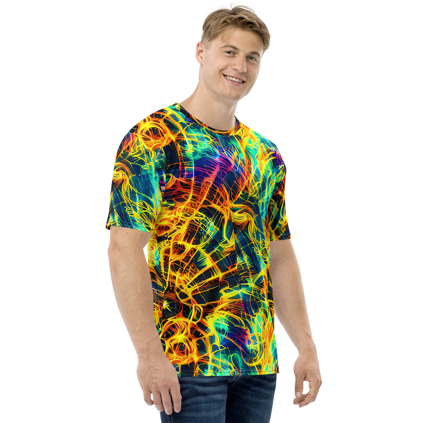 Men's Crew Neck T-Shirt - Kapp's Kaleidoscope