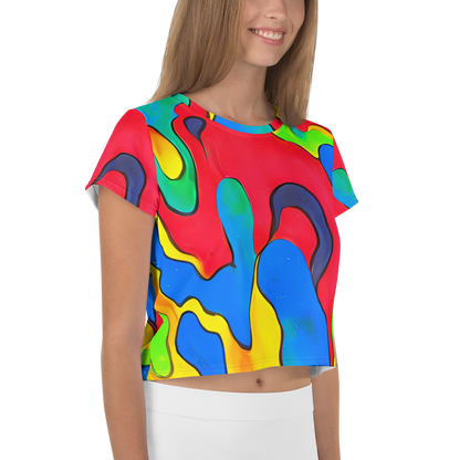 Women's Crop Tee - Splash of Joy