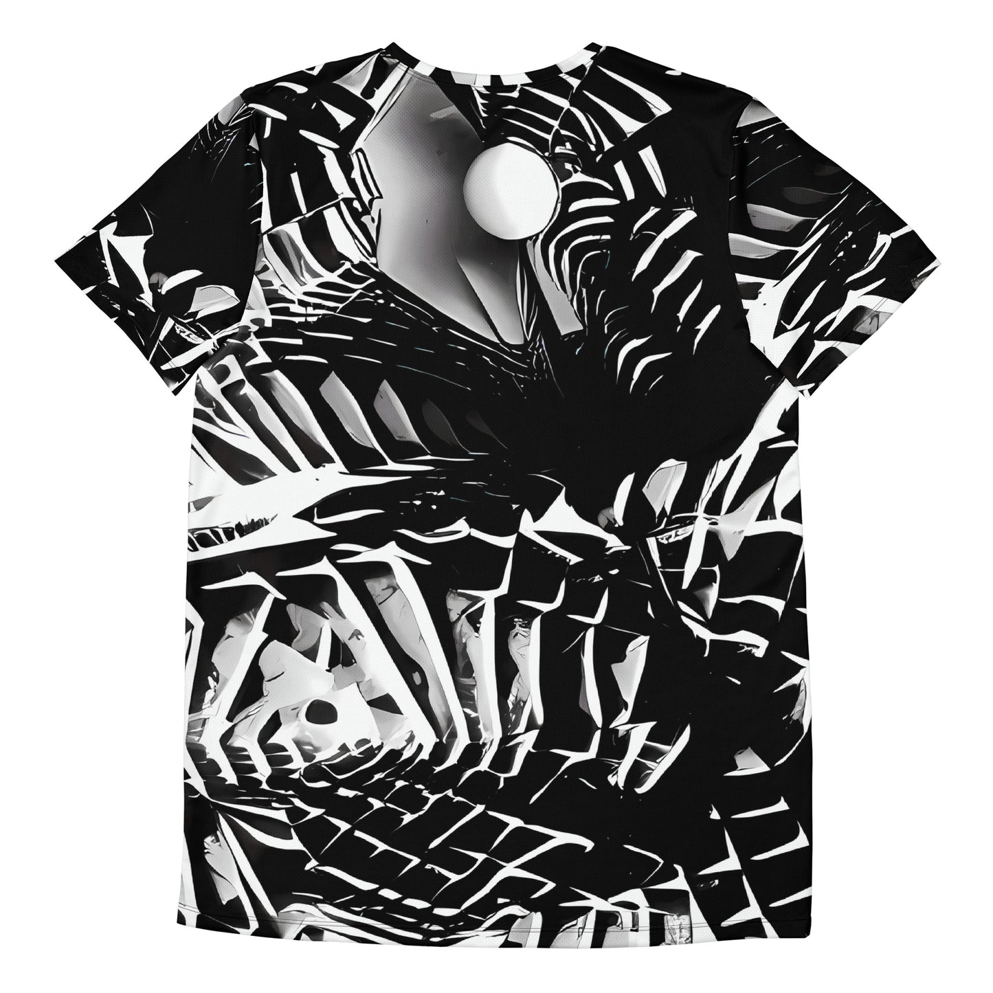 Men's Athletic T-Shirt - Illusion Vortex