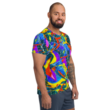 Men's Athletic T-Shirt - Arkhipov Waves