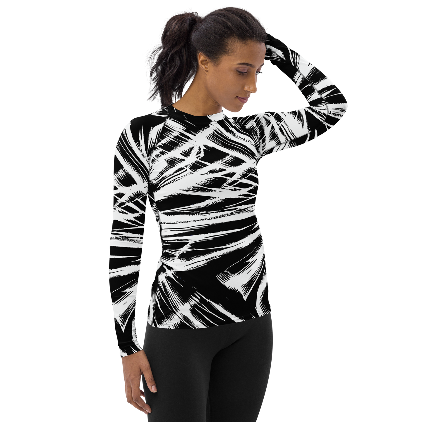 Women's Rash Guard - Silent Thunder