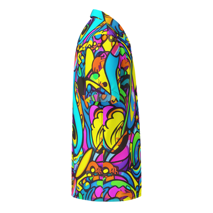 Button Shirt - Kaleidoscopic Flow