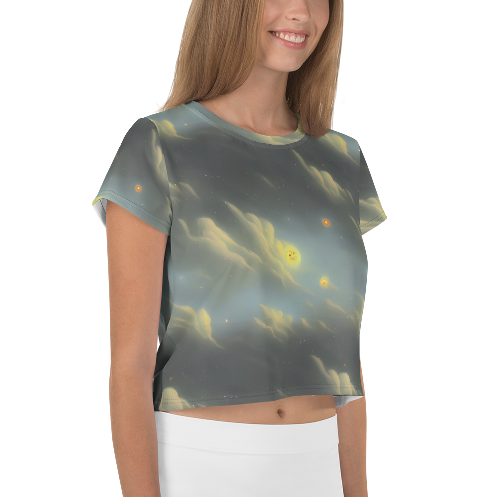 Women's Crop Tee - Dreamy Ascent