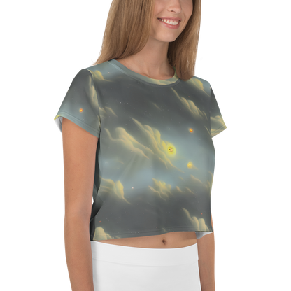 Women's Crop Tee - Dreamy Ascent