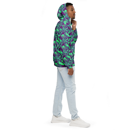 Men's Windbreaker - Alien Ripples