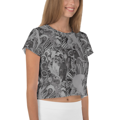 Women's Crop Tee - Dusk Enigma