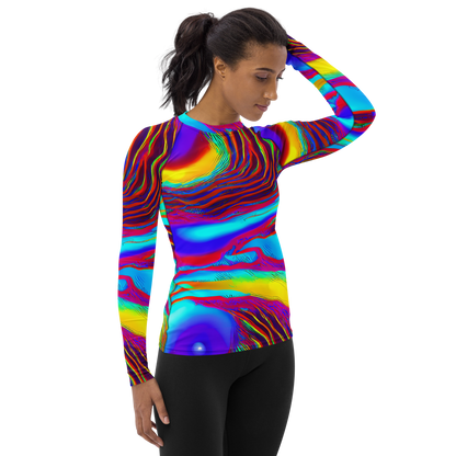Women's Rash Guard - Kapoor Vortex