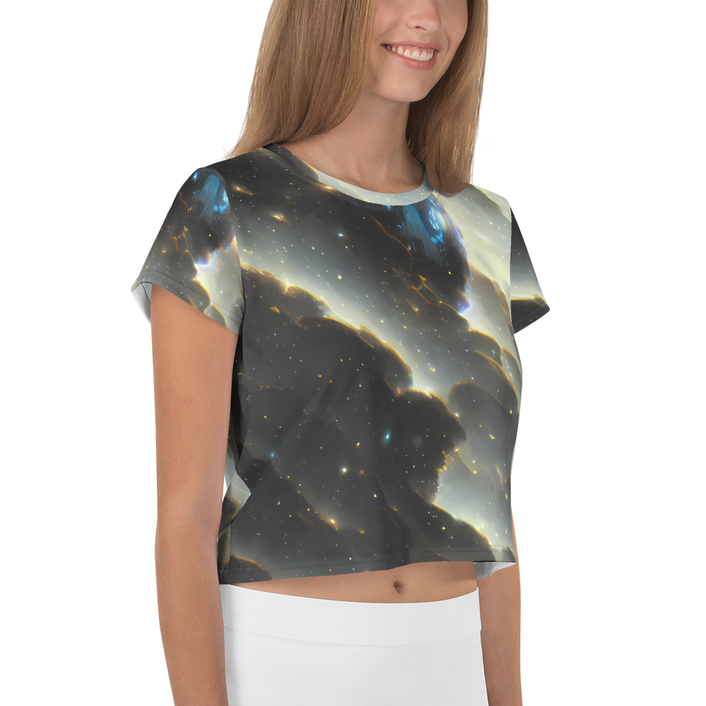 Women's Crop Tee - Rutkowski Nebula