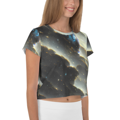 Women's Crop Tee - Rutkowski Nebula