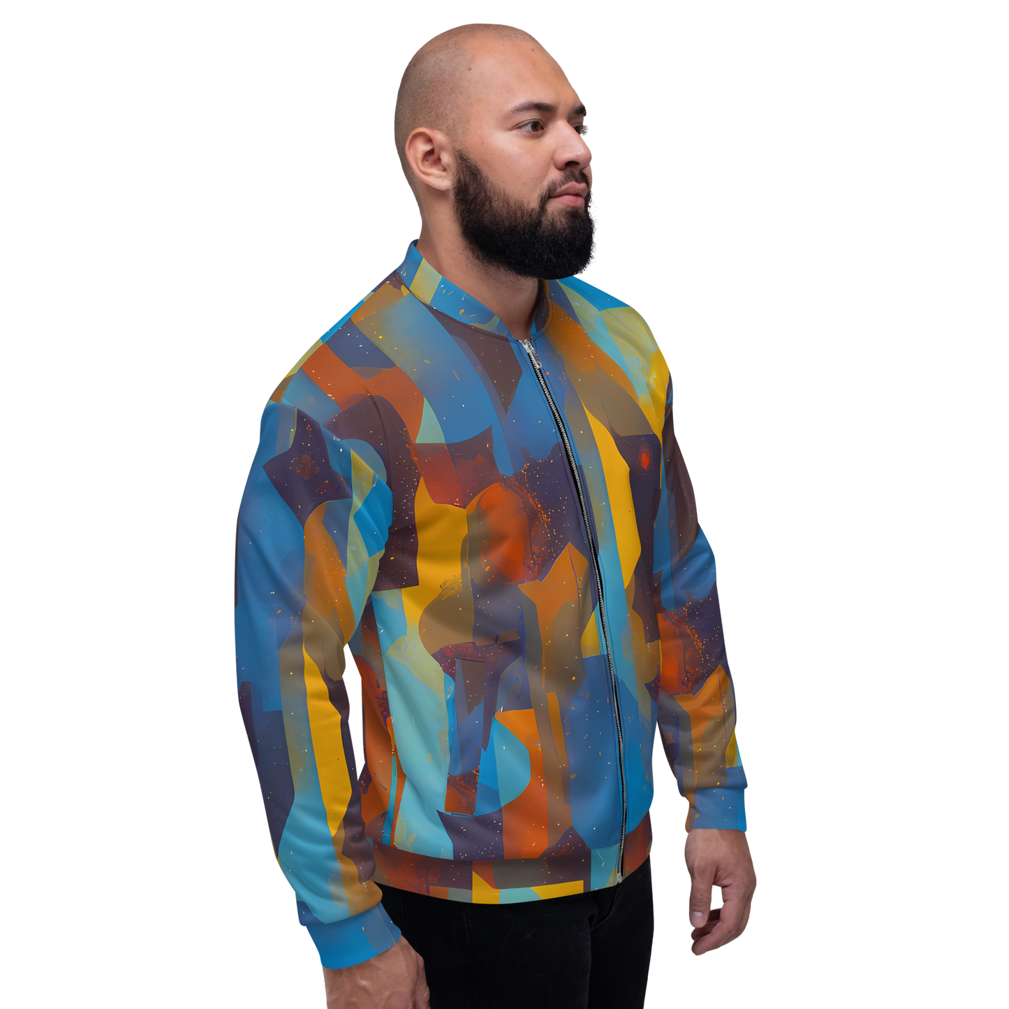 Bomber Jacket - Cubist Dusk