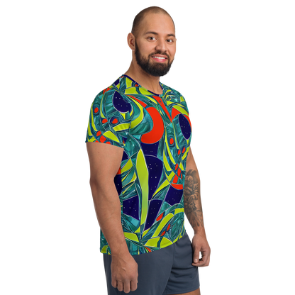 Men's Athletic T-Shirt - Harmonic Mirage