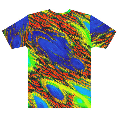 Men's Crew Neck T-Shirt - Hodgkin's Blaze