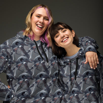 Hoodie - Abstract, Psychedelic, Sharp Focus, Dain Yoon, Cornelis Pietersz Bega