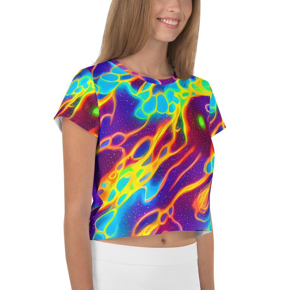 Women's Crop Tee - Endara Eclipse