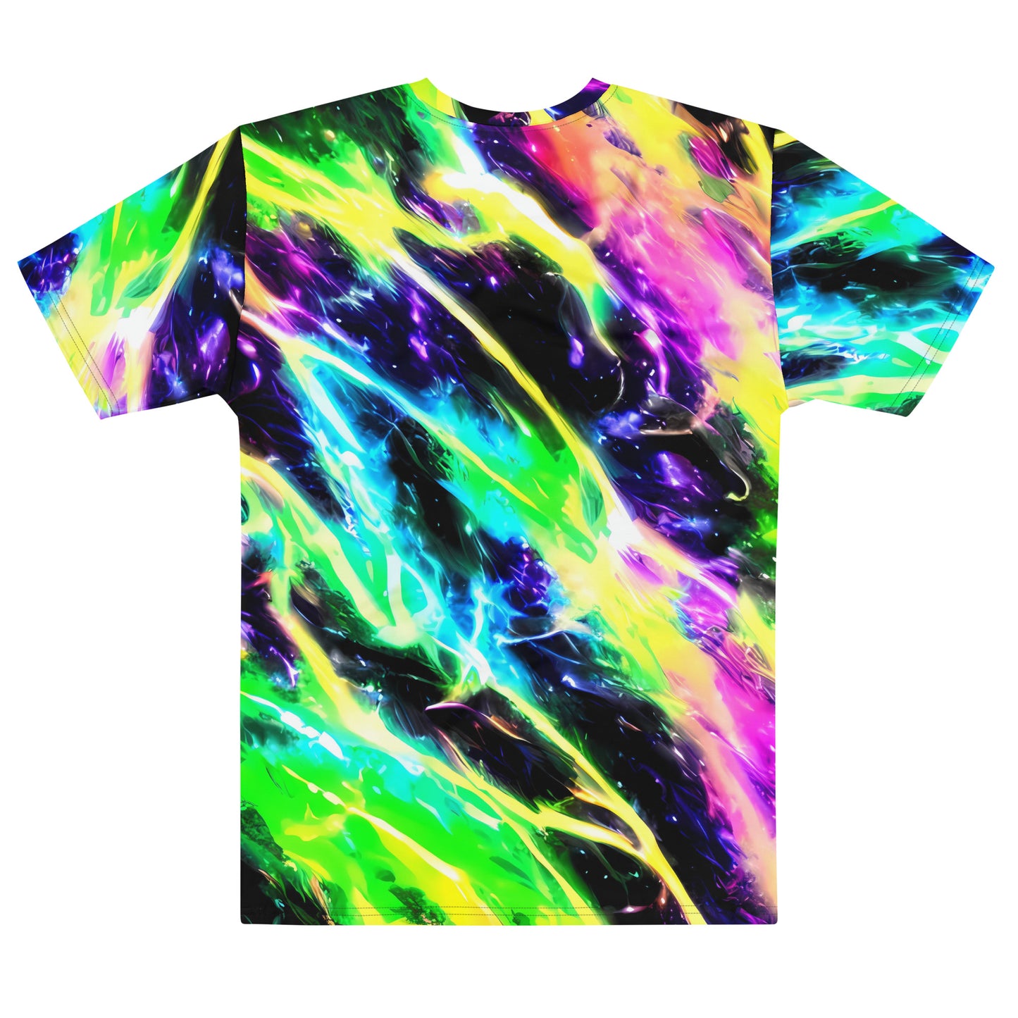 Men's Crew Neck T-Shirt - Chromatic Surge