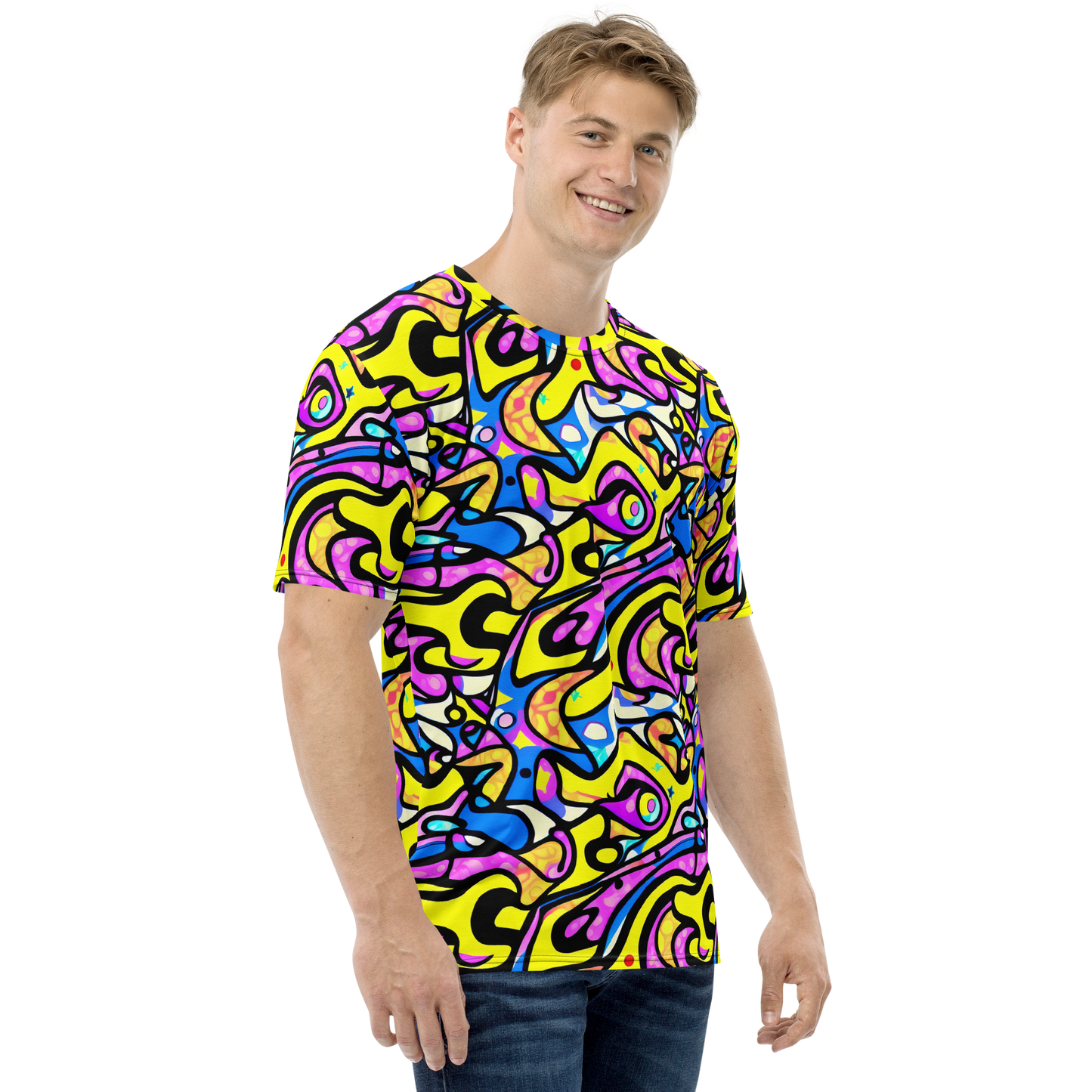 Men's Crew Neck T-Shirt - Britto's Odyssey