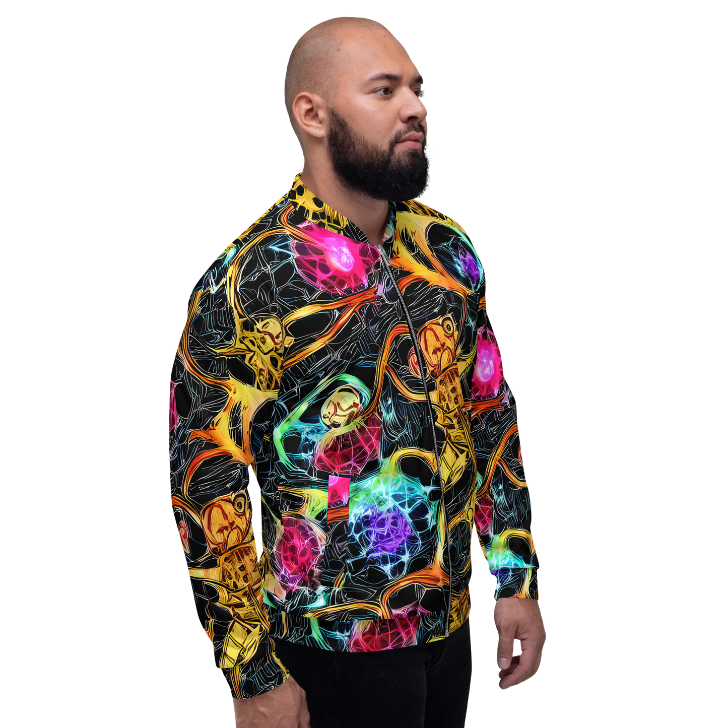 Bomber Jacket - Psychedelic Pulsar