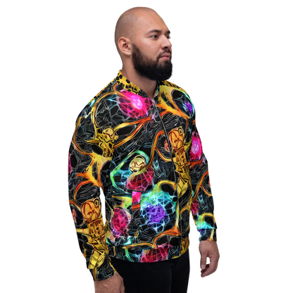 Bomber Jacket - Psychedelic Pulsar