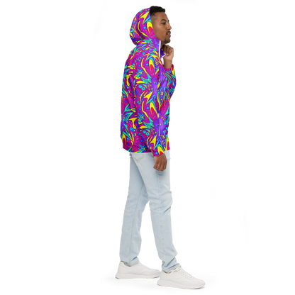 Men's Windbreaker - Nebula Radiance