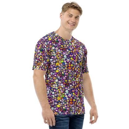 Men's Crew Neck T-Shirt - Mosaic Moods