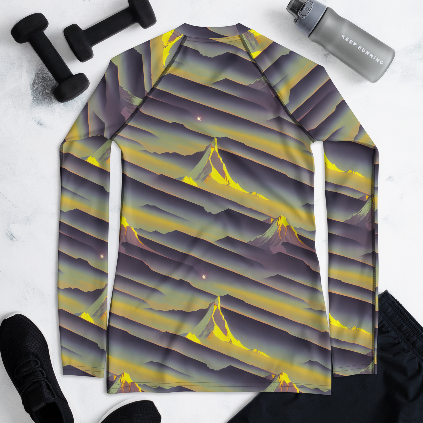 Women's Rash Guard - Surreal Summit