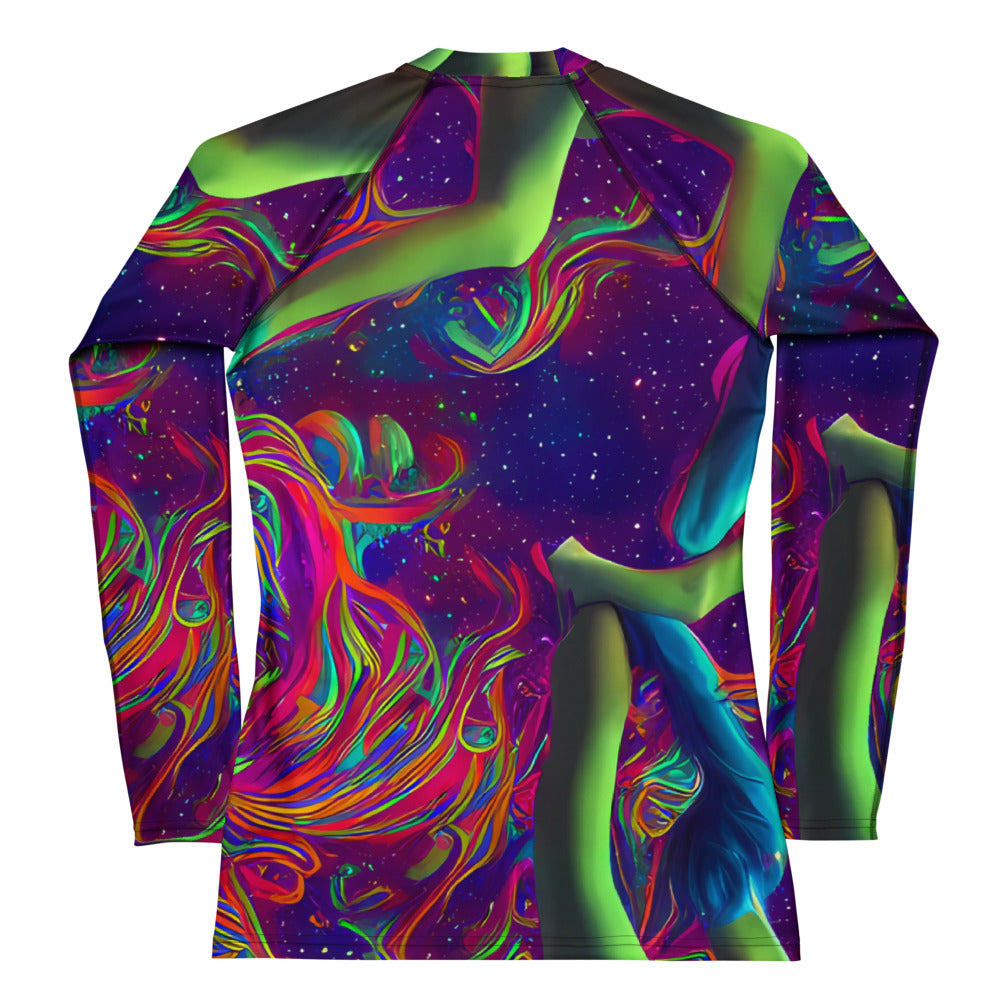Women's Rash Guard - Carnevale Cosmos