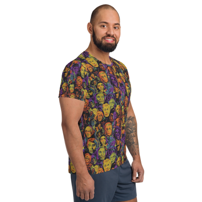 Men's Athletic T-Shirt - Kaleidoscopic Spirits