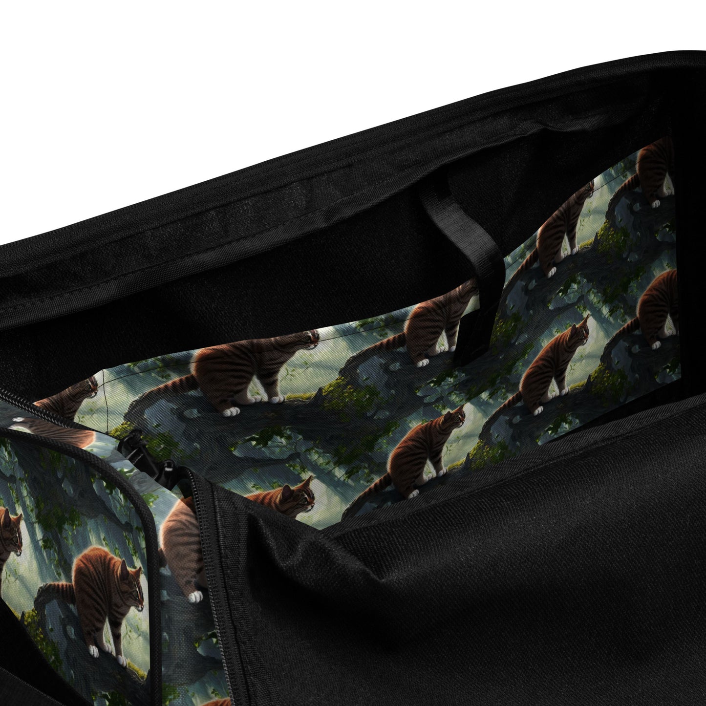 Duffle Bag - Whiskered Enigma